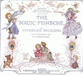 Title page, from The Magic Fishbone published by Warne & Co, circa 1940