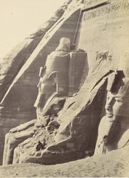 Abu Simbel, Nubia, 1857