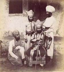 Four East Indian Men