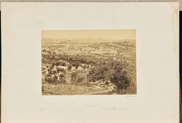 Jerusalem, from the Mount of Olives
