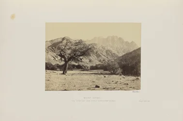 Mount Serbal. The "Sinai" of the Early Christian Church