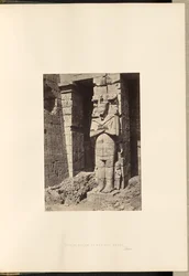 Osiride Pillars at Medinet Habu, Thebes