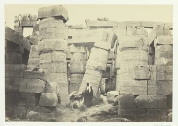Pillars in the Great Hall, Karnac