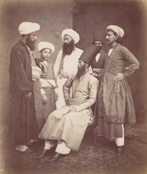 Six East Indian Men