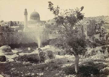 The Mosque of Omar, Jerusalem, 1857