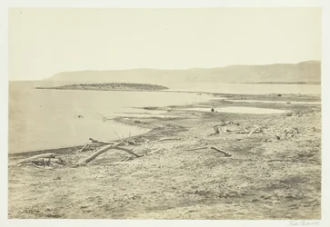 The North Shore of the Dead Sea, 1857