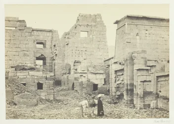 The Temple Palace, Medinet Haboo, 1857