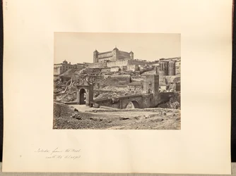 Toledo from the West, with the Alcazar