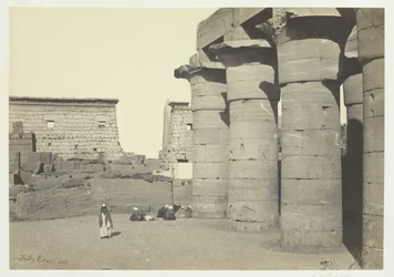 View at Luxor, 1857