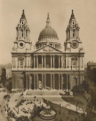 The Great Church Built By Wren On The Site of Old St. Paul