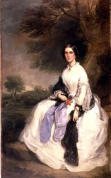 Portrait of Mrs John Hick, c.1861