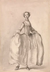 Standing Figure of a Lady