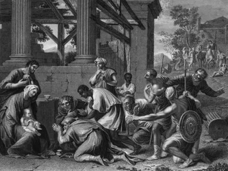 They Presented Him with Gifts, Gold, and Frankincense and Myrrh