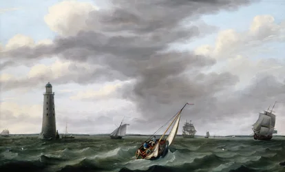 Shipping off the Eddystone Lighthouse