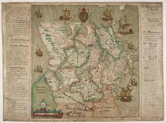 Map of Ulster