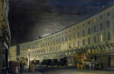 The Regent Street Quadrant at Night
