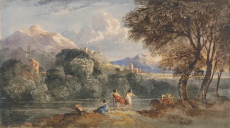 Classical Landscape with Figures