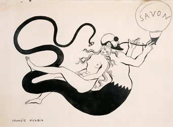 Drawing for the Dadaist Periodical 