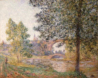 The Eure in the Twilight Sun