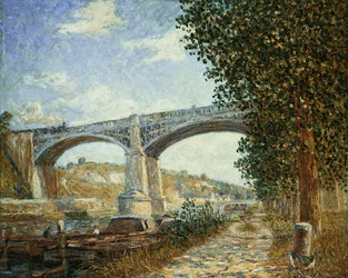 The Railway Bridge of Moret