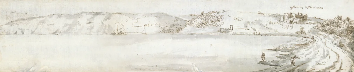Oystermouth Castle, c.1678