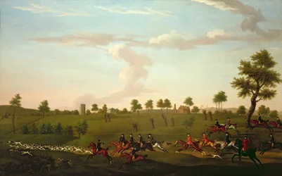 Hunting Scene: Full Cry