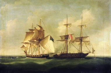 Napoleonic Wars: Gunboat War (1807-1814) pitting the Kingdom of Denmark and Norway against the British fleet