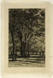 Kensington Gardens, No. II (large plate)
