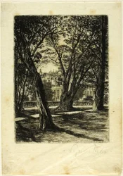 Kensington Gardens, No. I (small plate)