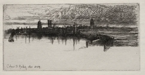 Little Calais Pier, 1865, 3 A.M., 1865