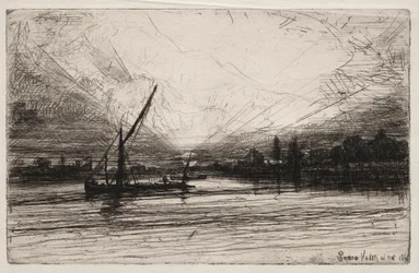 Sunset on the Thames