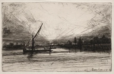 Sunset on the Thames