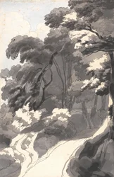 The Chestnut Grove, Near Rocca del Papa Near Lake Albano