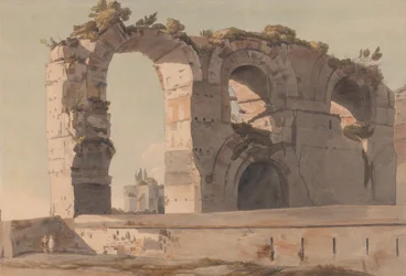 The Claudian Aqueduct, Rome