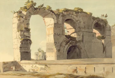 The Claudian Aqueduct, Rome
