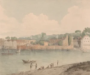 Vauxhall Stairs, from Millbank