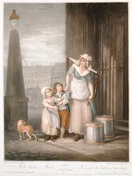 Milk Below Maids, Plate 2 of 
