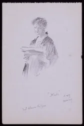 Portrait of Miss Eleanor Hellyer