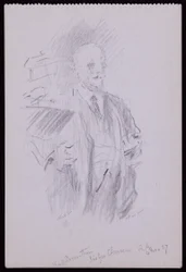 Portrait of Sir George Clausen