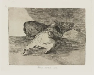 He Gets Something out of It, plate 40 from the series The Disasters of War