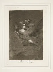 Bon Voyage (pl. 64 from the series Los caprichos)