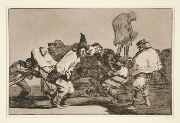 Carnival Folly, Plate 14 from the Series Los Proverbios