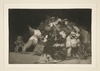 General Folly, pl. 9 from the series Los proverbios