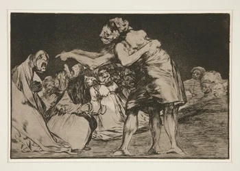 Matrimonial Folly, from the series Los proverbios