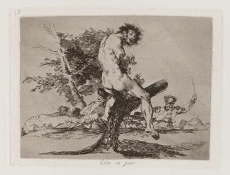 This is Worse, Plate 37 from The Disasters of War