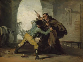 Friar Pedro Wrests the Gun from El Maragato, c. 1806
