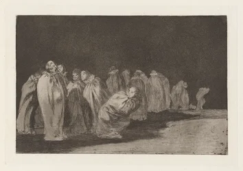 The Men in Sacks, also known as There is Something Beneath the Sackcloth (series title: Los disparates)