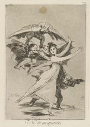 You Will Not Escape, from the series Los Caprichos