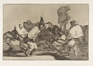 Carnival Folly, ca. 1816-23 Published 1864 (Plate 14 from the Disparates)