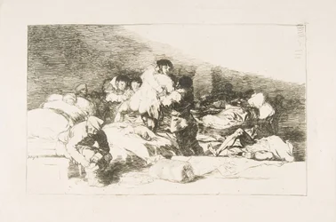 These too (Plate 25 from The Disasters of War)
